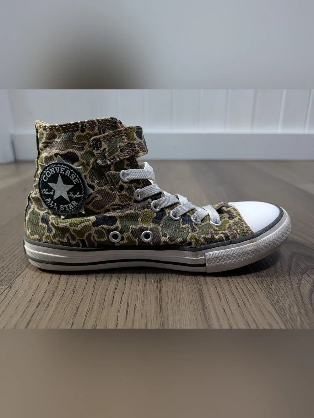 Converse Kids Chuck Taylor All Star Dog Print Duck Camo High Tops